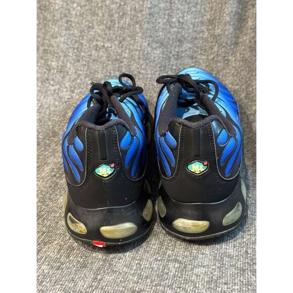 Nike Air Max Plus TN Hyper Blue Black Yellow – OG Retro Running Shoes - Picture 5 of 6